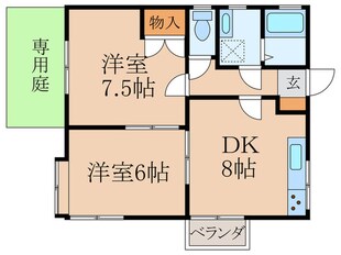 HAIM　SQUAREの物件間取画像